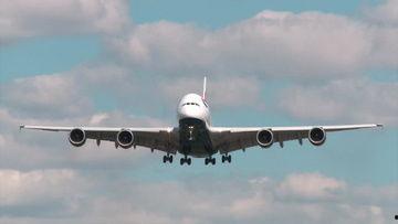 飞机 视频,揭秘飞机飞行瞬间精彩瞬间