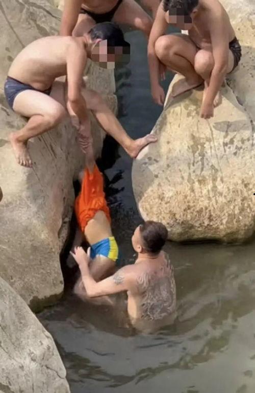 男童溺水视频,紧急救援行动展开